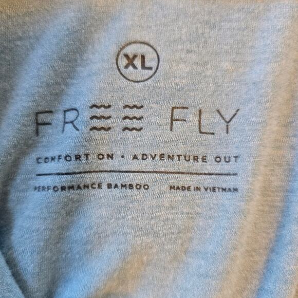 Free Fly Performance Pullover Men's XL Bamboo Blend Quarter Zip Casual Comfort - Picture 4 of 7